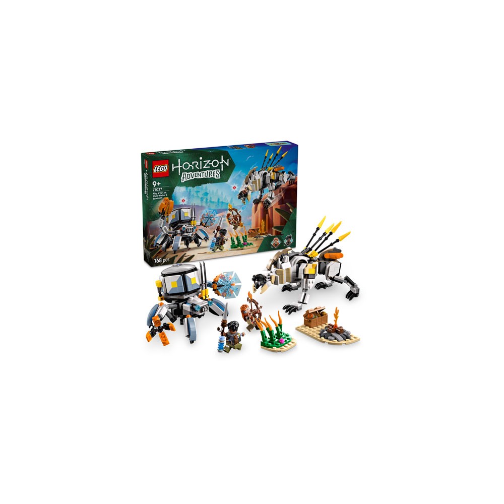 LEGO® Horizon Adventures™ 77037 Aloy & Varl vs. Shell-Walker & Sawtooth