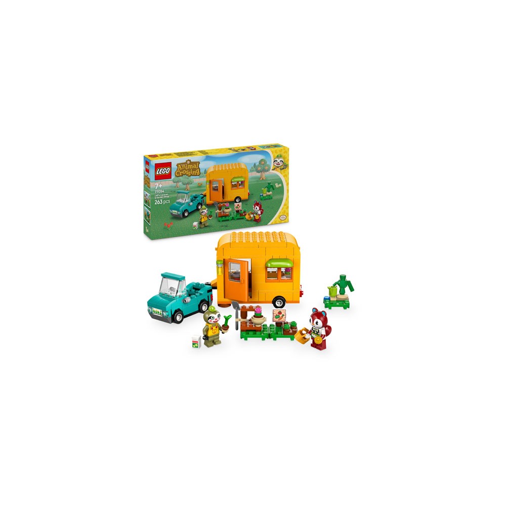 LEGO® Animal Crossing™ 77054 Leif's Caravan & Garden Shop
