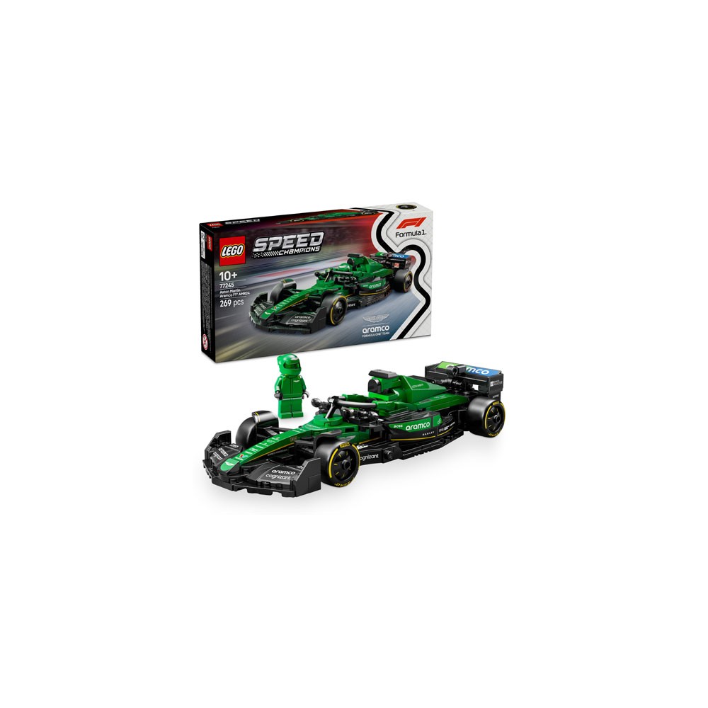 LEGO® Speed Champions 77245 Aston Martin Aramco F1® AMR24 Race Car