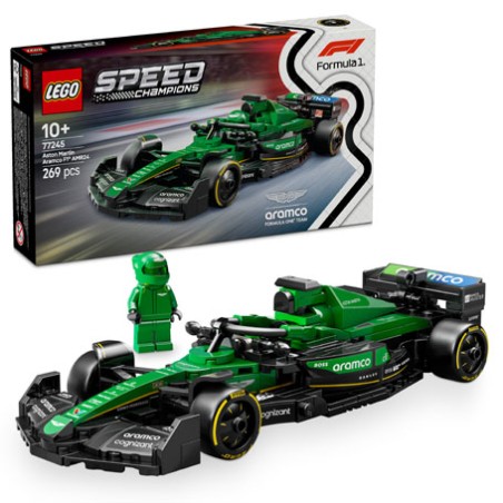 LEGO® Speed Champions 77245 Aston Martin Aramco F1® AMR24 Race Car