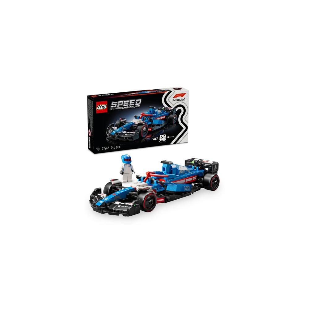 LEGO® Speed Champions 77246 Visa Cash App RB VCARB 01 F1® Race Car
