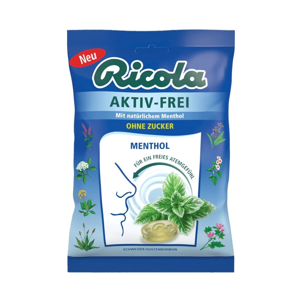 Ricola Active-Free without sugar 75g