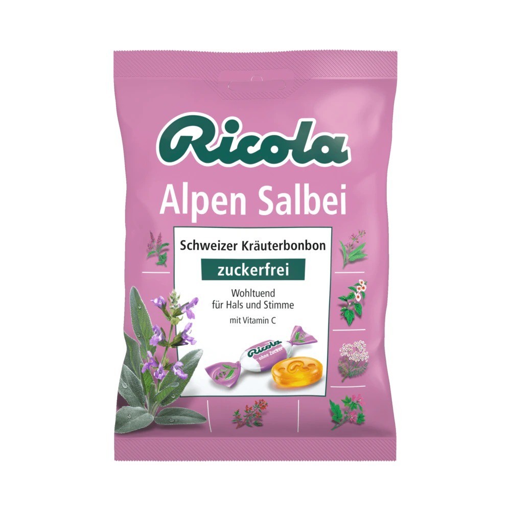 Ricola Alpine Sage sugar-free 75g