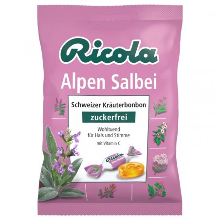 Ricola Alpine Sage sugar-free 75g