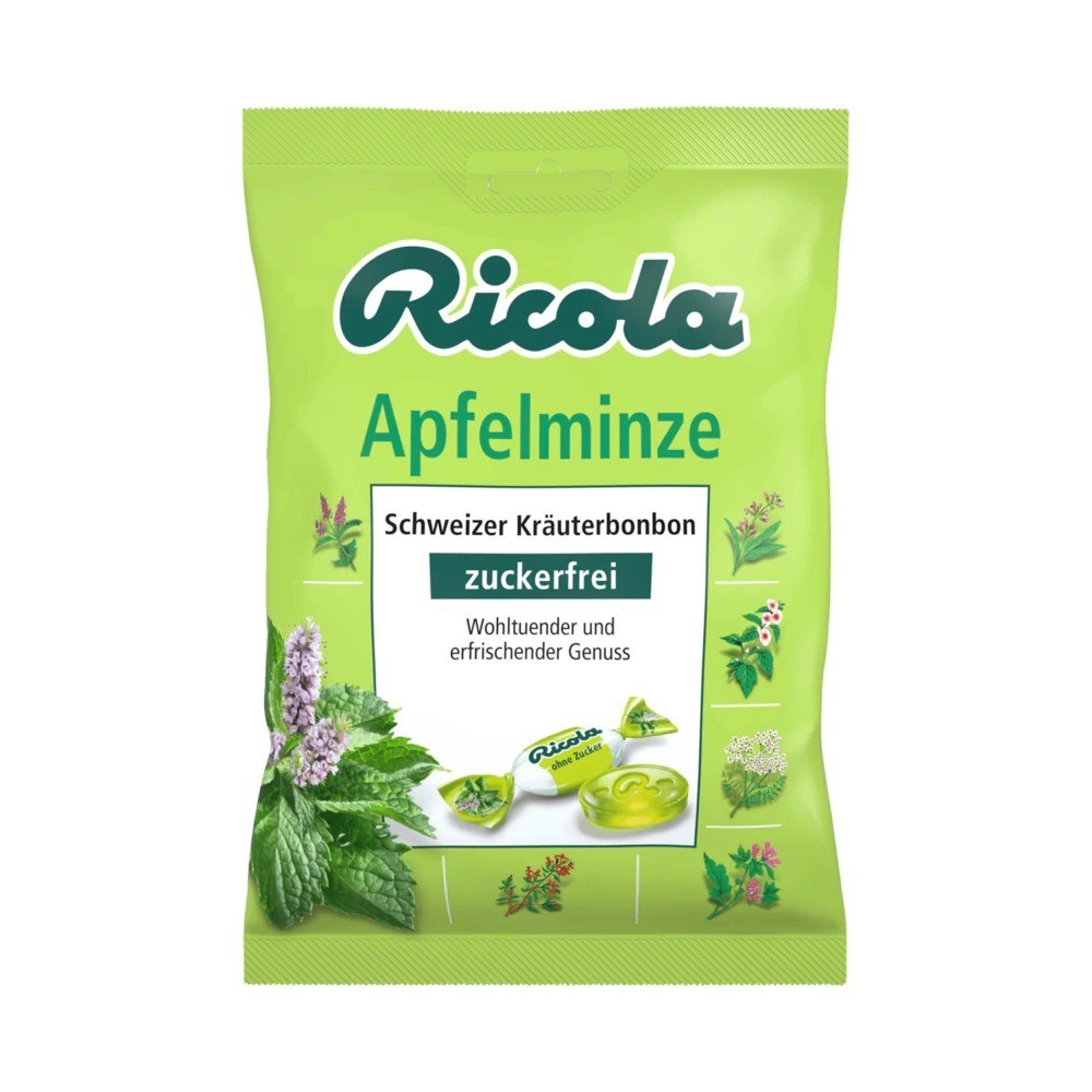Ricola apple mint sugar-free 75g