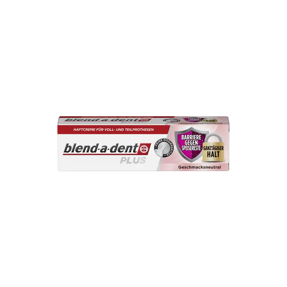 Blend-a-dent PLUS adhesive cream barrier against food residue 40 g / 1.41 oz