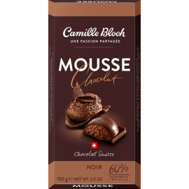 Camille Bloch Mousse Chocolat Noir 60% 100 g (EXP 01/2026)