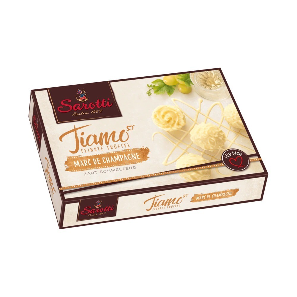Sarotti Tiamo Marc de Champagne 125g