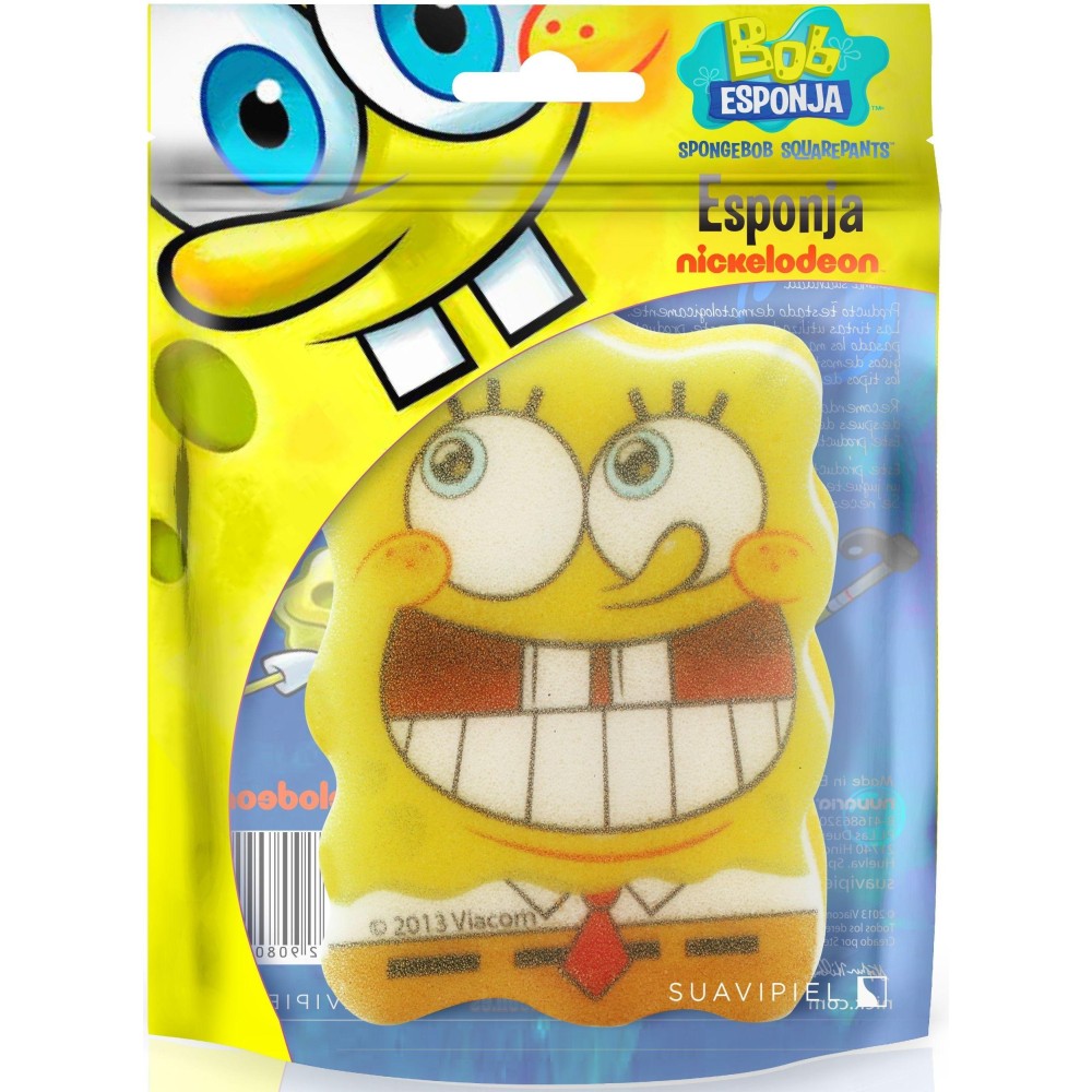 SUAVIPIEL BATH SPONGE BOB SPONGE