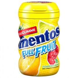 Mentos chewing gum full fruit can 70g