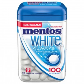 Mentos chewing gum White Peppermint 100 pieces