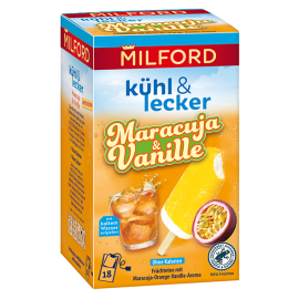 Milford cool & delicious passion fruit vanilla 18 tea bags