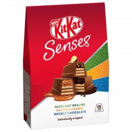 Nestlé KitKat Senses Mix-Box Salted Caramel Double Chocolate & Hazelnut 150g