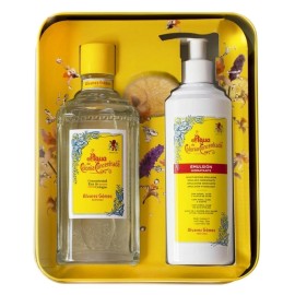 Alvarez Gomez Konzentriertes Eau de Cologne 300 ml / 10,14 fl oz + Feuchtigkeitsspendende Emulsion 280 ml / 9,47 fl oz
