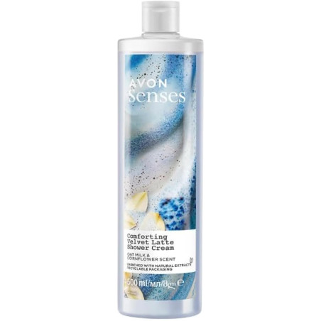 AVON Senses Comforting Velvet Latte Shower Cream 400 ml / 13.4 fl oz