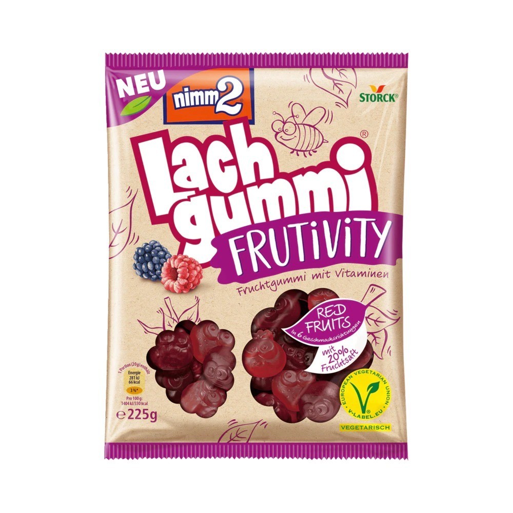 nimm2 laughing rubber Frutivity 225 g