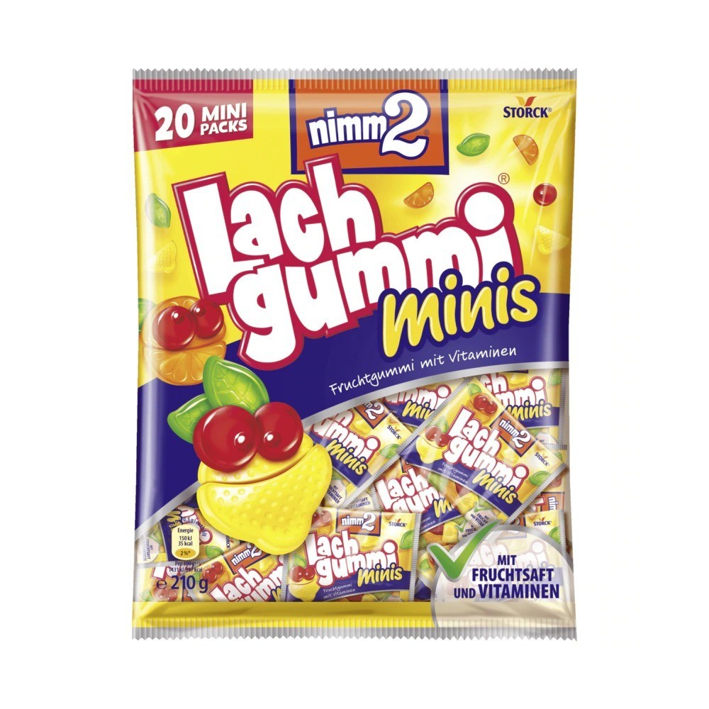 nimm2 Laughing rubber minis 210g