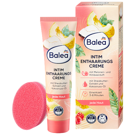 Balea Depilatory cream intimate Tropic 100 ml / 3.38 fl oz