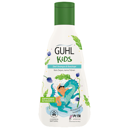 Guhl Kids Shampoo & Shower Gel 2in1 Blackberry 250 ml / 8.4 fl oz