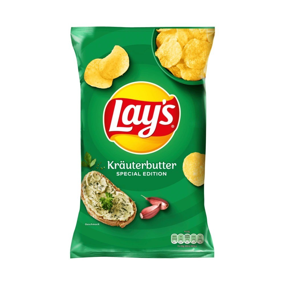 Lay's herb butter chips 175g