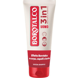 BOROTALCO MAN AMBER 3IN1 SHOWER GEL 200 ML