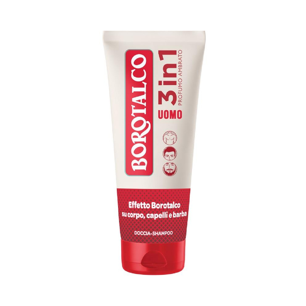 BOROTALCO MAN AMBER 3IN1 SHOWER GEL 200 ML