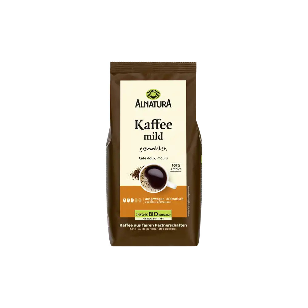 Alnatura Organic coffee mildly ground 500 g / 17.64 oz