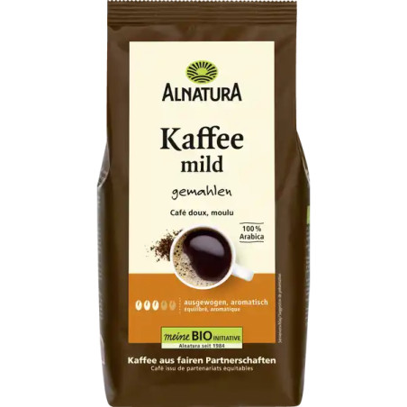 Alnatura Organic coffee mildly ground 500 g / 17.64 oz