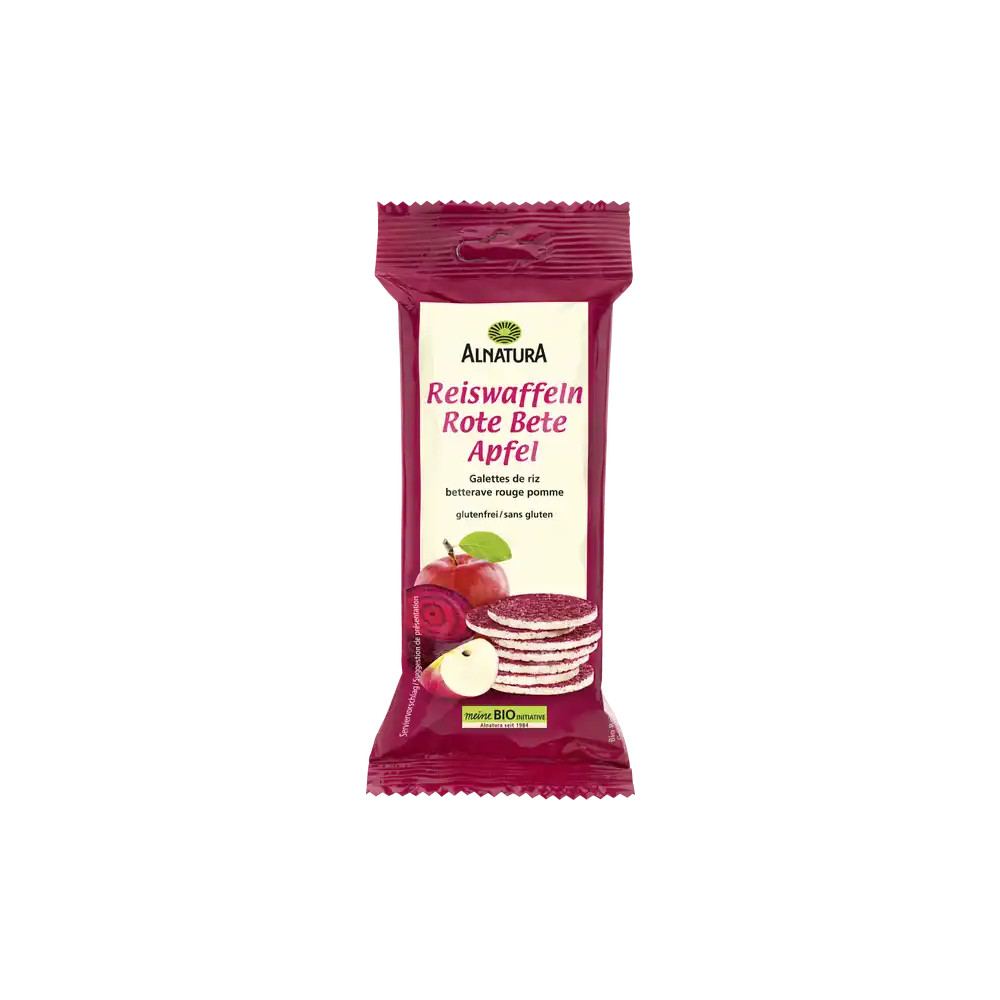 Alnatura Organic rice cakes beetroot apple 23.5 g / 0.83 oz