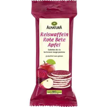 Alnatura Organic rice cakes beetroot apple 23.5 g / 0.83 oz