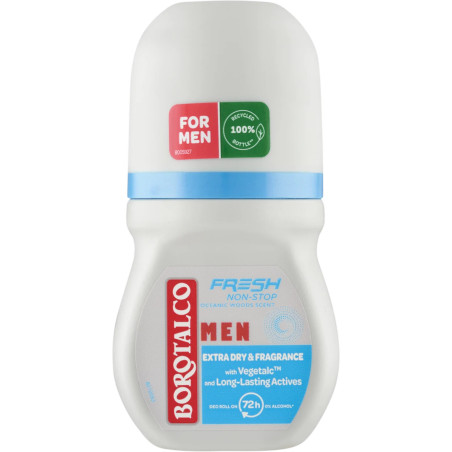 Borotalco Men Fresh Non-Stop Oceanic Woods Deo Roll-On 50 ml / 1.7 fl oz
