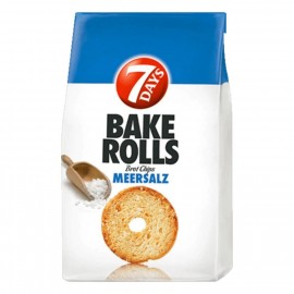 7 Days Bake Rolls Bread Chips Sea Salt 250g