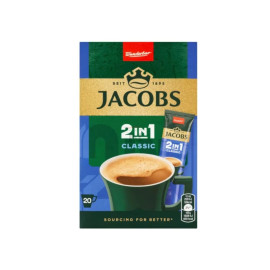 Jacobs 2in1 Classic Instant Coffee 20 sticks