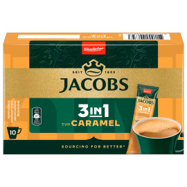 Jacobs 3in1 Caramel 10 sticks