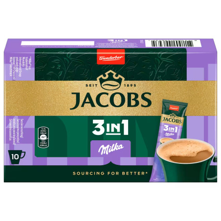 Jacobs 3in1 Milka 10 sticks