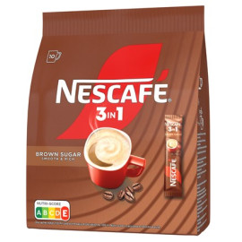 NESCAFÉ 3in1 Brown Sugar 10 x 16.5 g / 0.58 oz