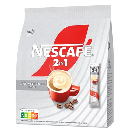 NESCAFÉ 2in1 10 x 8 g / 0.28 oz bag