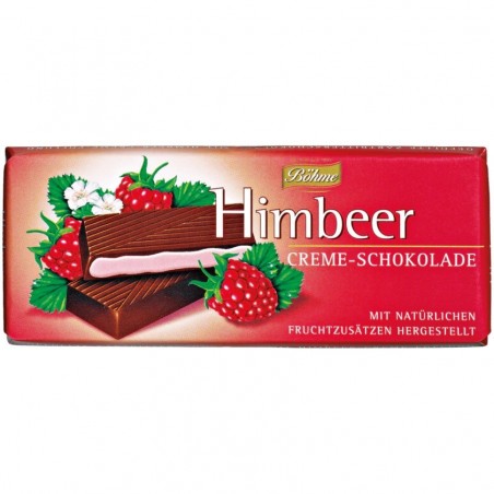 Böhme cream chocolate raspberry 100g