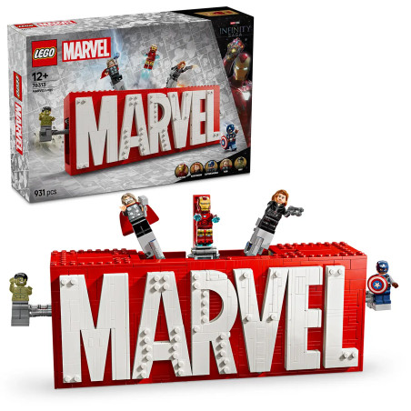 LEGO® Marvel 76313 Marvel Logo & Minifigures