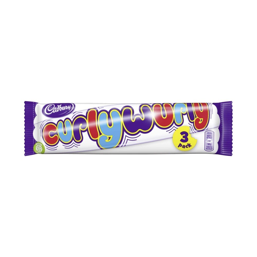 Cadbury Curlywurly 3x21,5g
