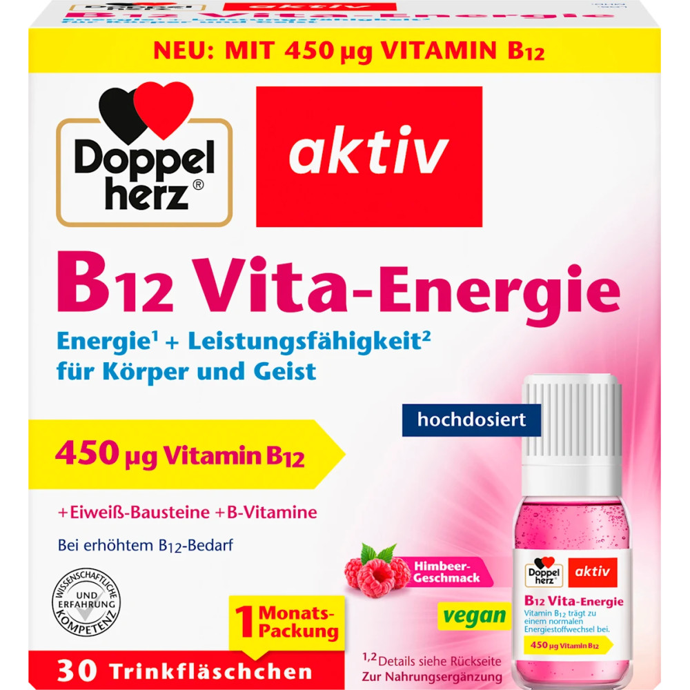 Doppelherz B12 Vita-Energy 30 bottles, 341.6 g