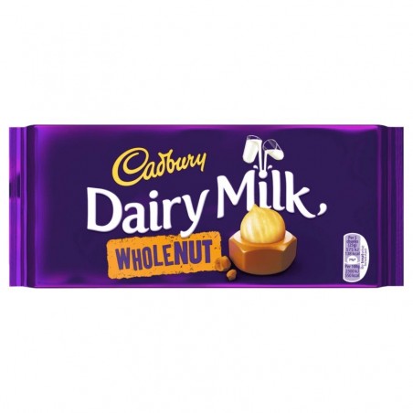 Cadbury Dairy Milk Wholenut Chocolate 200g