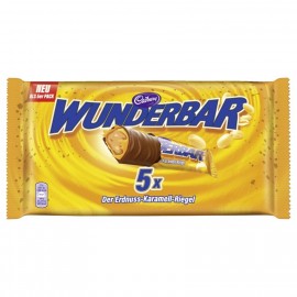 Cadbury Wunderbar Peanut Caramel Bar 185g