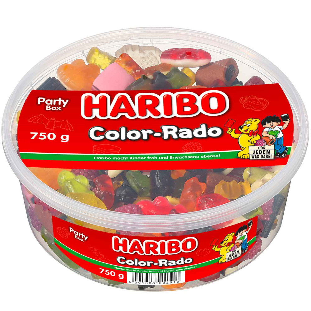 Haribo Color-Rado 750 g / 26.25 oz