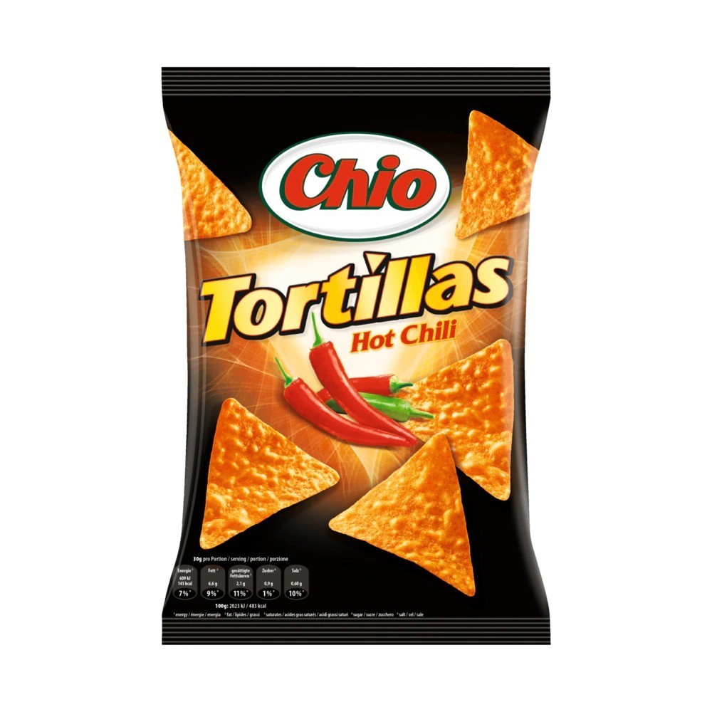 Chio Tortillas Hot Chili 125g