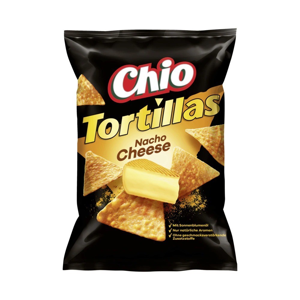 Chio Tortillas Nacho Cheese 125g