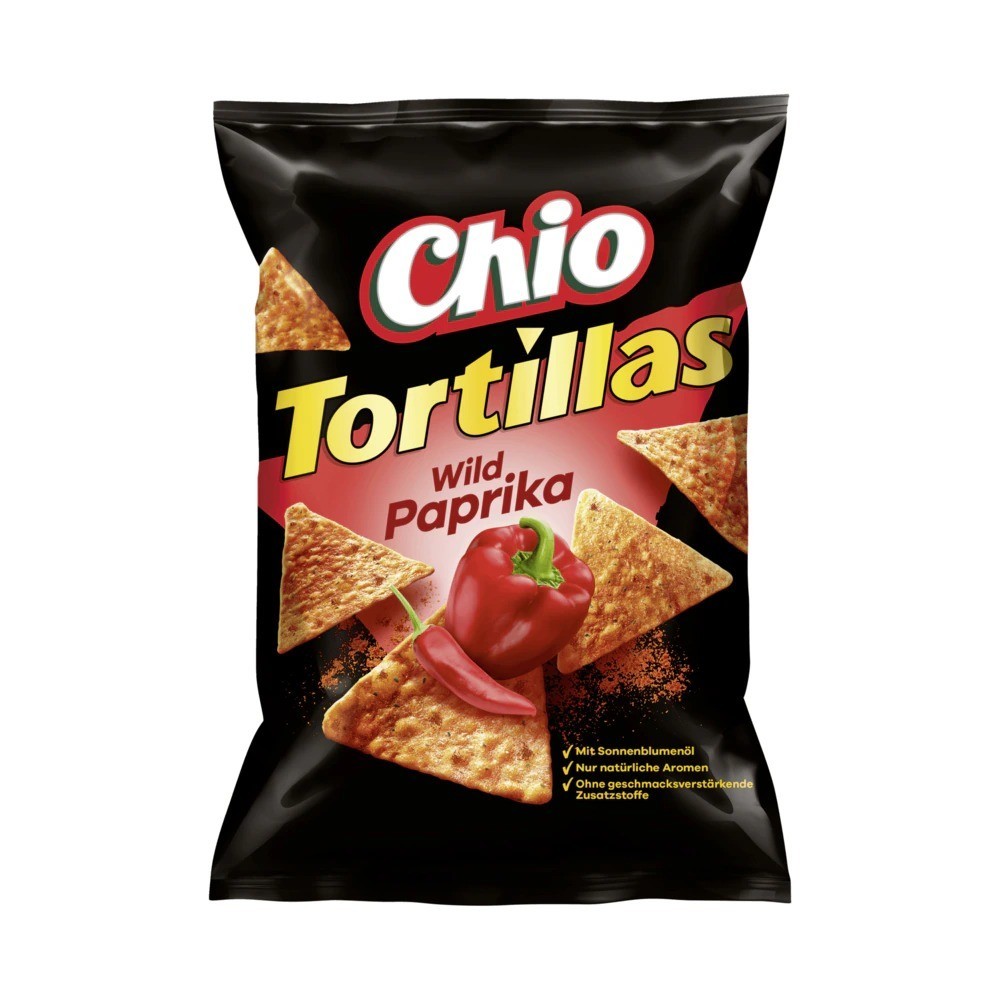 Chio Tortillas Wild Paprika 125g