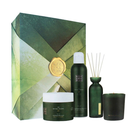 Rituals The Ritual of Jing SET Large (SG 200ml + BC 200ml + Candle 140g + Sticks 70ml)