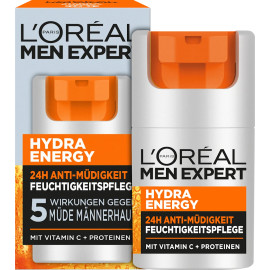 L'Oreal Men Expert Hydra Energetic Anti-Müdigkeits-Feuchtigkeitscreme 50 ml / 1,7 fl oz