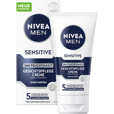 NIVEA MEN Sensitive Gesichtscreme 75 ml / 2,5 fl oz
